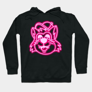 Retro cat neon Hoodie